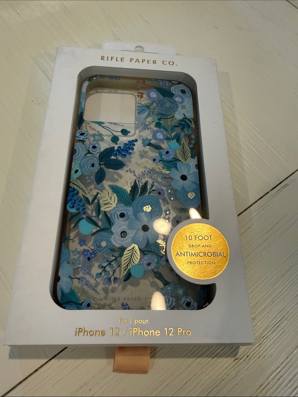 Rifle Paper Co. Blue Floral iPhone 12 / 12 Pro Case